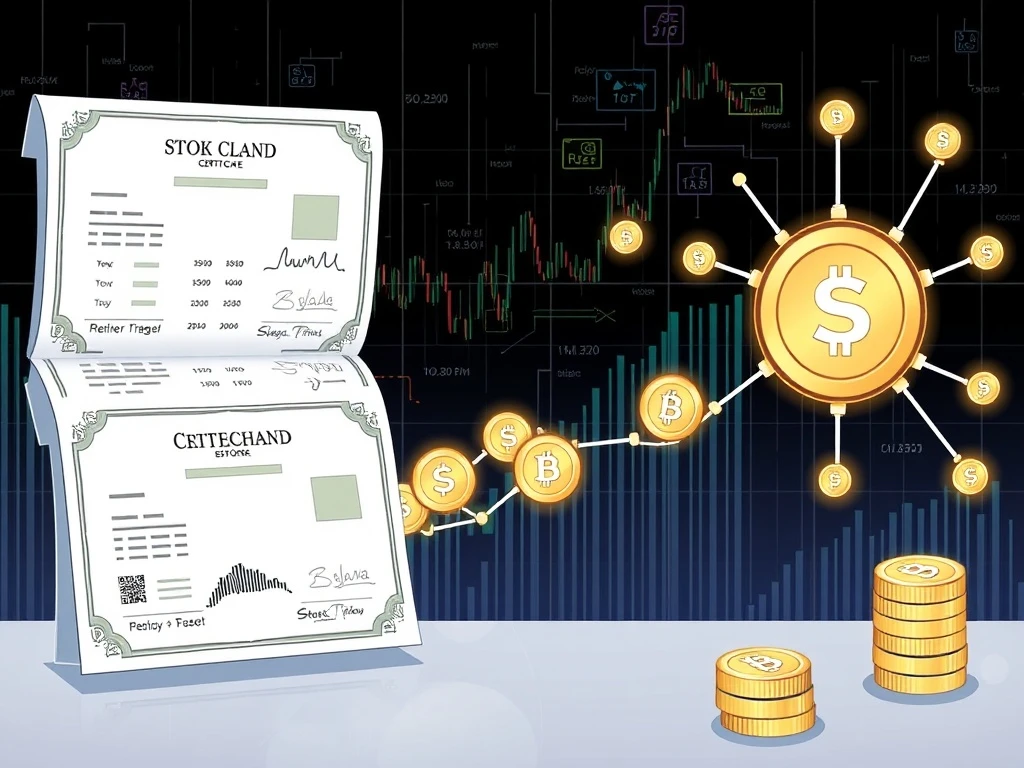 Solana tokenization transforming traditional stock certificates into blockchain-based digital assets