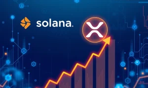 Solana and XRP leading 2025 crypto market momentum with blockchain growth and institutional adoption