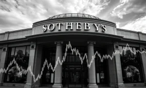 Sotheby's losses reflected in declining art auction market performance