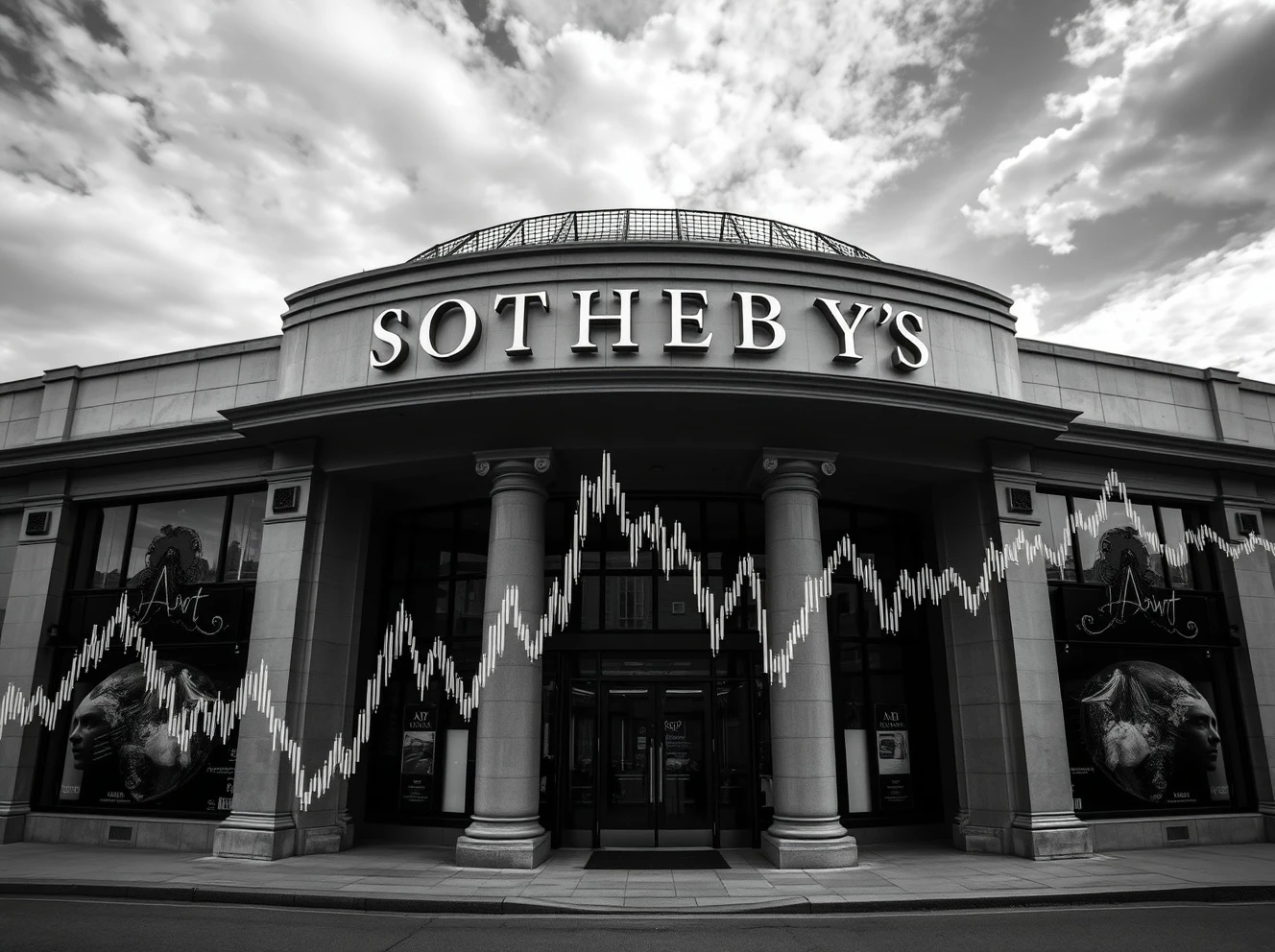 Sotheby's losses reflected in declining art auction market performance