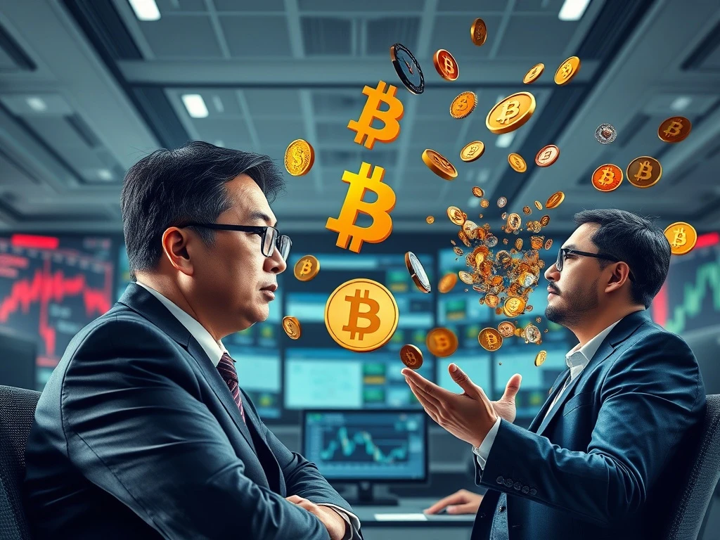 South Korea crypto regulation debate between financial officials and retail investors
