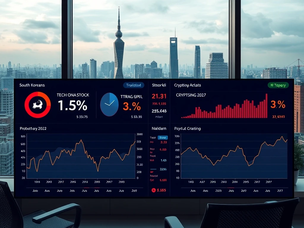 South Korean investors shifting to crypto-linked stocks from traditional tech investments