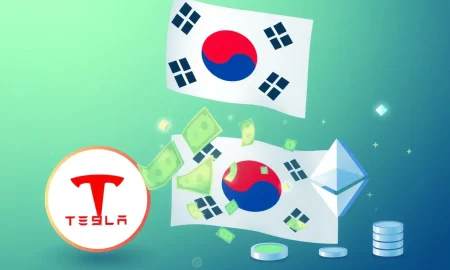 South Korean investors shifting capital from Tesla to Ethereum investments showing market transformation