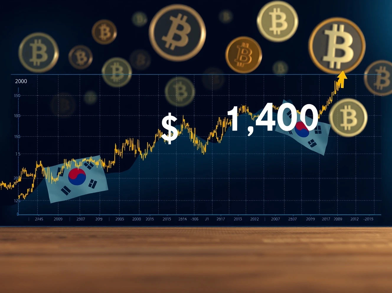 South Korean won weakens against US dollar affecting cryptocurrency market trends