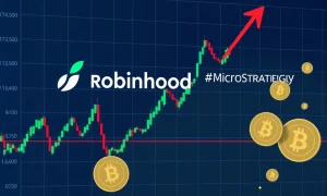 S&P 500 index decision favoring Robinhood over MicroStrategy despite Bitcoin holdings