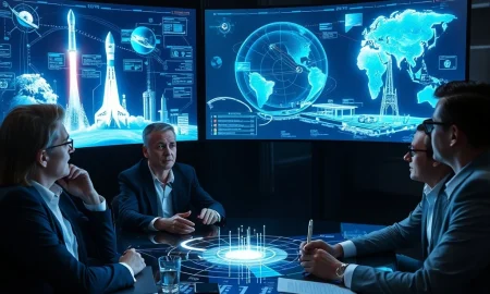 Space investing professionals analyzing orbital technology and startup growth opportunities