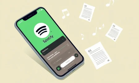 Spotify artist terms controversy explained with app interface and legal documents