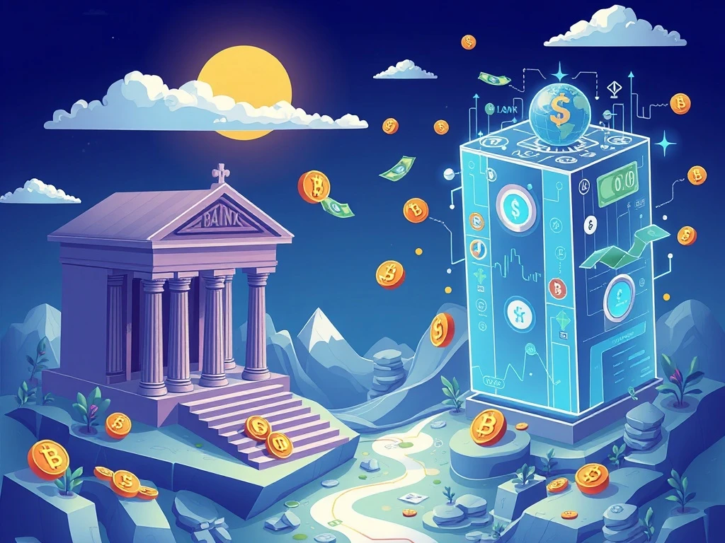 Stablecoin regulatory shift creating investment opportunities between traditional banks and crypto platforms
