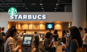 Starbucks implementing strategy to reverse customer behavior shift with digital innovation