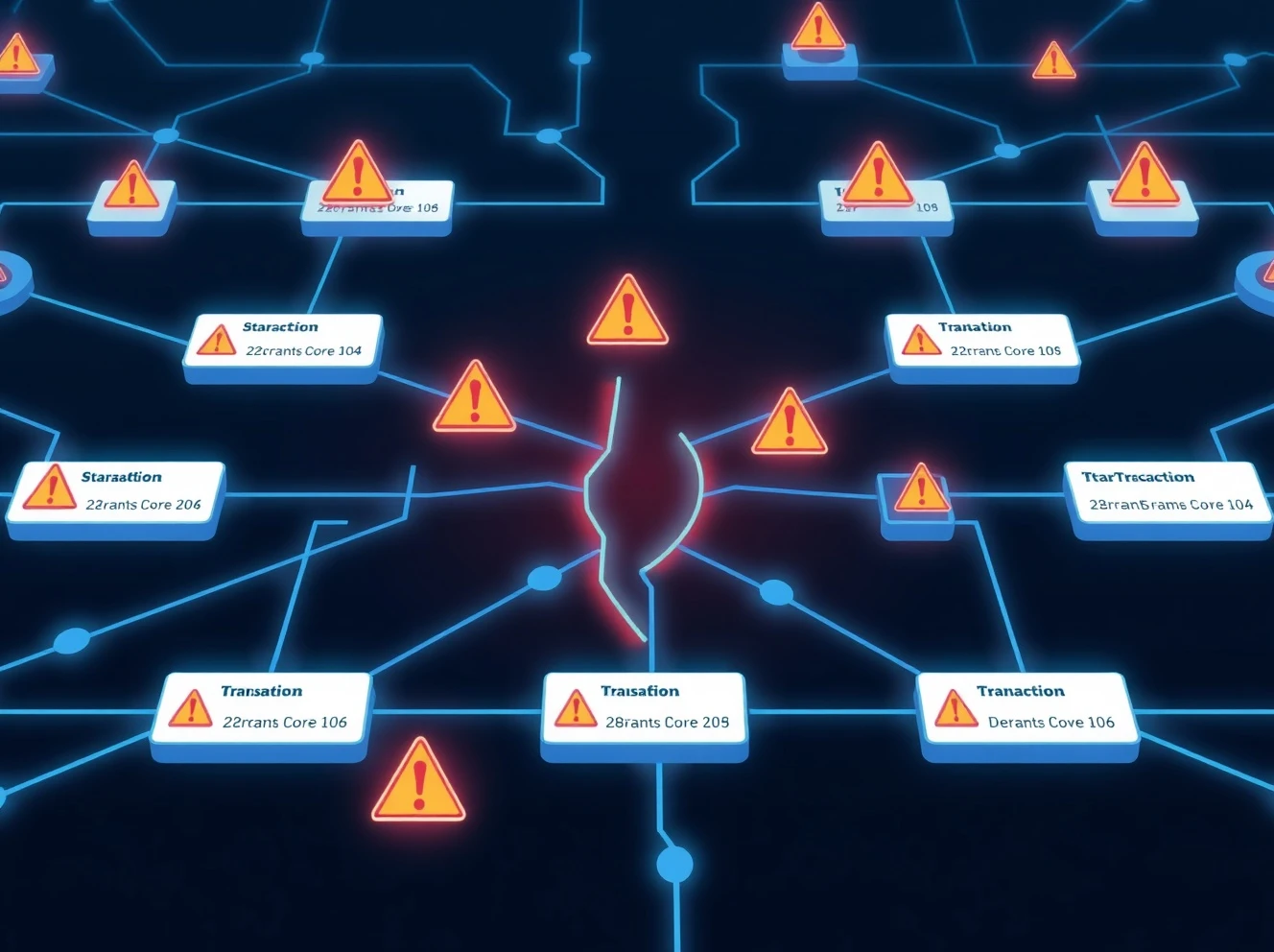 Starknet Grinta upgrade failure causing blockchain network disruption and transaction delays
