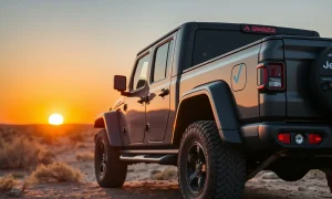 Jeep Gladiator showcasing rugged capability as Stellantis cancels electrified Jeep Gladiator plans