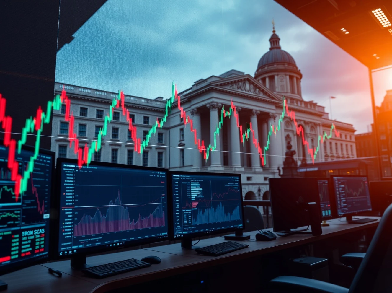 Sterling currency analysis showing Bank of England decision impact on financial markets