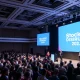 StockPil Disrupt 2025 conference stage featuring tech leaders discussing IPO strategies and startup scaling