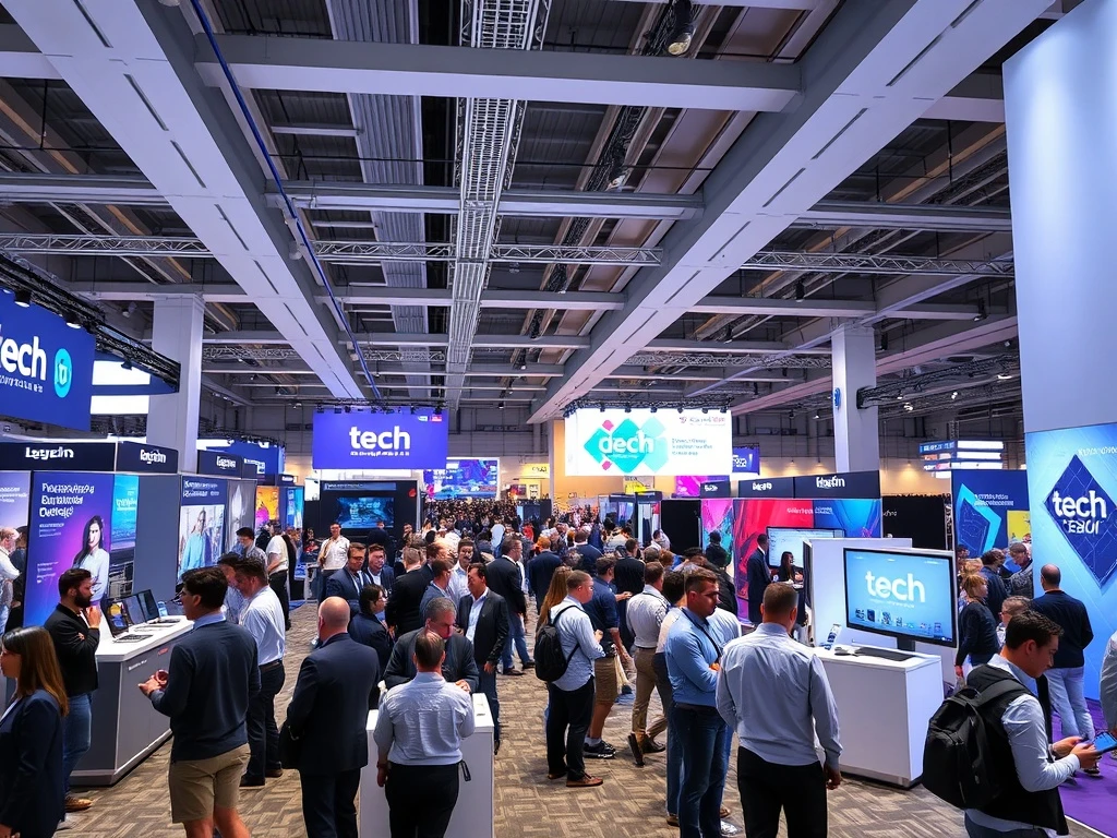 Startup exhibiting at StockPil Disrupt 2025 conference to tech investors