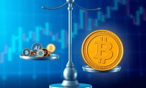 Strategic crypto allocation balancing Bitcoin stability with altcoin growth potential