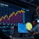 S&P 500 index chart showing Bitcoin exposure through Strategy's inclusion and institutional investment growth