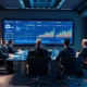 Sui blockchain institutional treasury management strategy visualization with financial charts