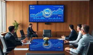 SUI Group's strategic blockchain investment dashboard showing token holdings and market performance