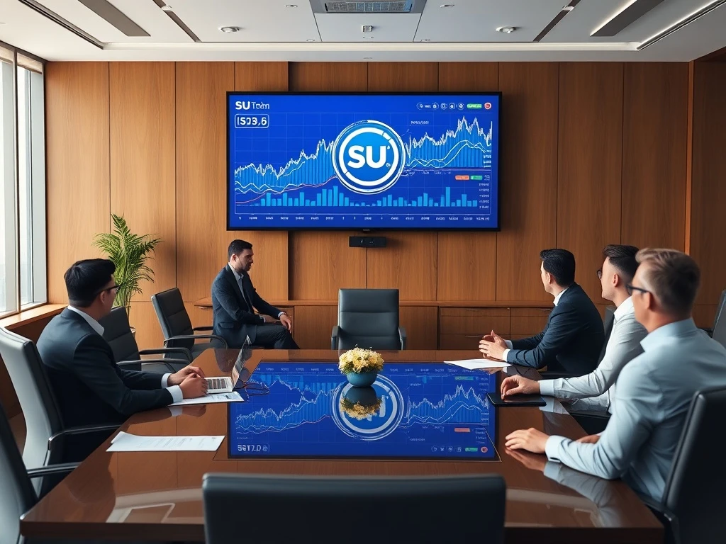 SUI Group's strategic blockchain investment dashboard showing token holdings and market performance