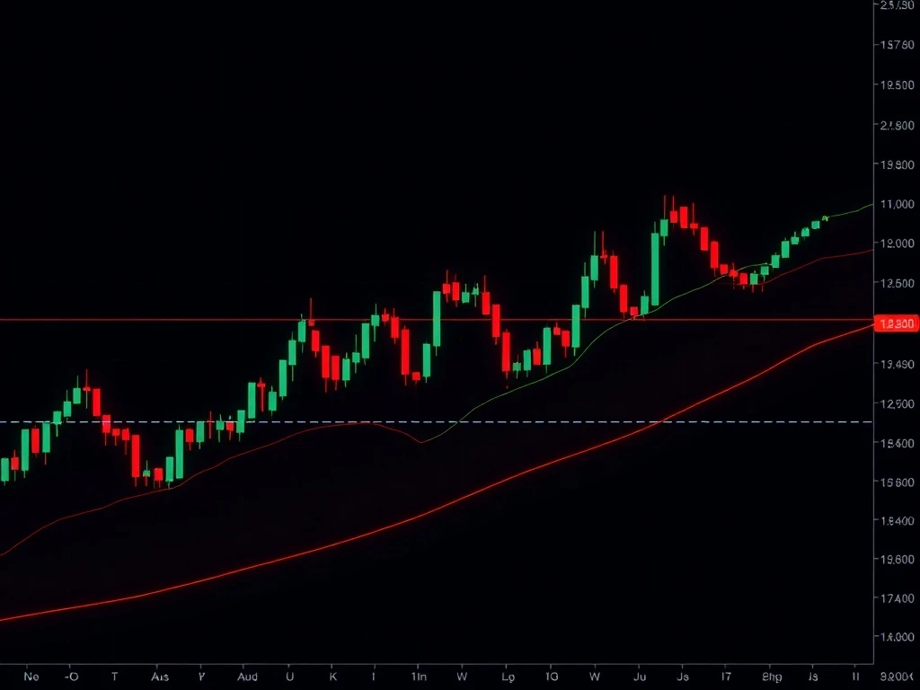 SUIJPY cryptocurrency price chart showing bullish breakout pattern with technical indicators
