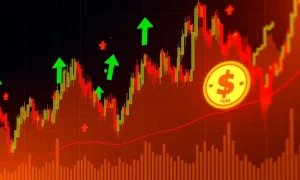 SUN cryptocurrency price surge analysis showing volatile market movements and trading patterns