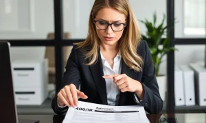 Suze Orman explaining critical 401(k) mistake during financial advisory session