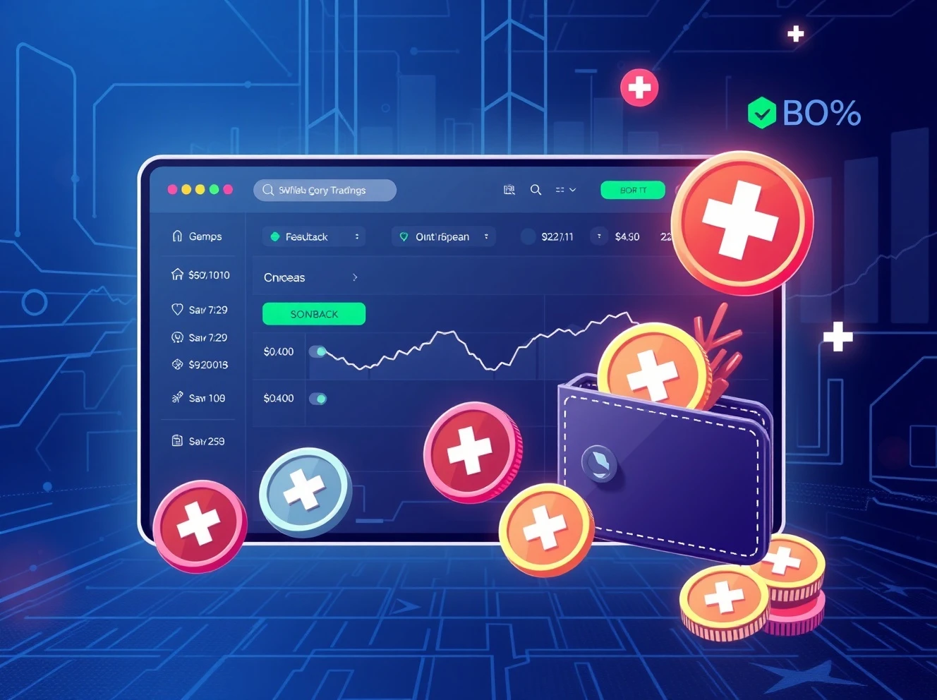 SwissBorg BORG cashback system reducing crypto trading fees by 90%