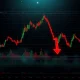 SYRUP cryptocurrency dramatic price crash chart showing extreme volatility and oversold conditions