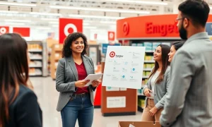 Target CEO presenting strategy to reconnect with shoppers through improved retail experience