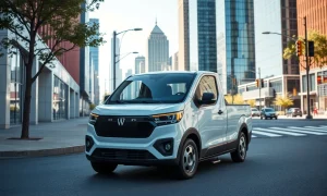 Compact electric trucks designed for urban environments by Telo