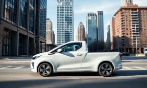 Telo's compact electric trucks designed for city parking and efficient urban transportation