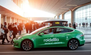 Tesla ride-hail services expanding to Silicon Valley airports with autonomous vehicle technology