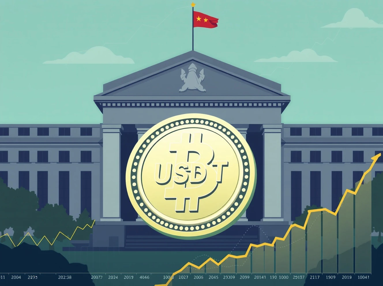 Massive USDT issuance following Federal Reserve rate cut decision impacting cryptocurrency liquidity