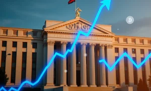 Tether USDT issuance surge chart showing massive growth after Federal Reserve rate cut decision