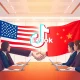 TikTok deal approval announcement showing US-China collaboration