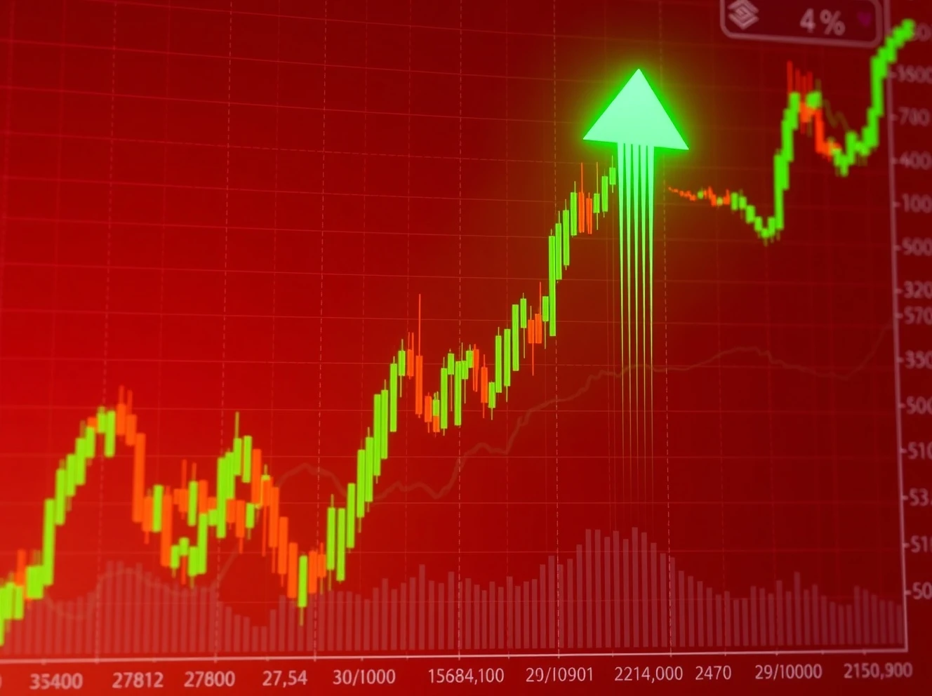 TKO cryptocurrency dramatic price surge chart showing extreme volatility patterns