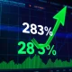 TLM cryptocurrency dramatic price surge chart showing 283% growth amid market volatility
