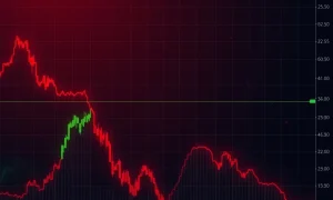 TNSR volatility chart showing dramatic 383% price surge amid market turbulence