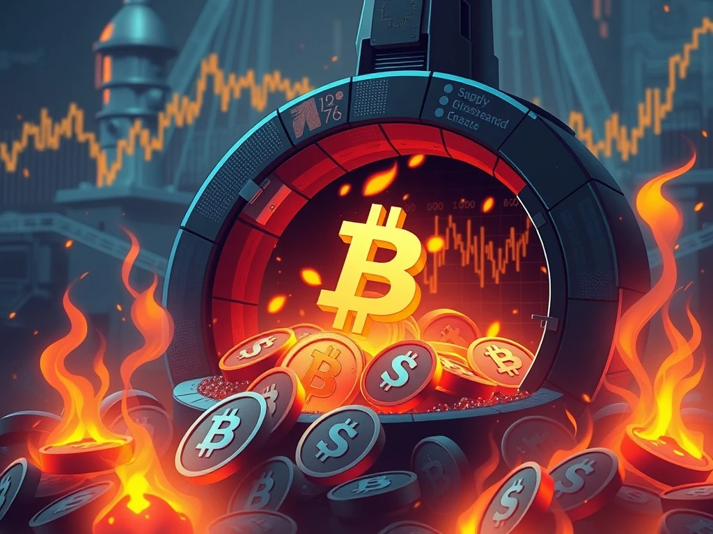 Strategic token burn mechanisms creating cryptocurrency scarcity and driving market value through supply reduction