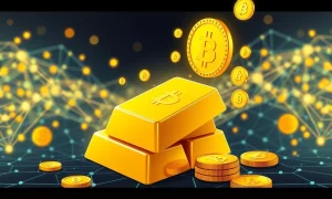 Digital transformation of physical gold into tokenized gold assets for modern investment