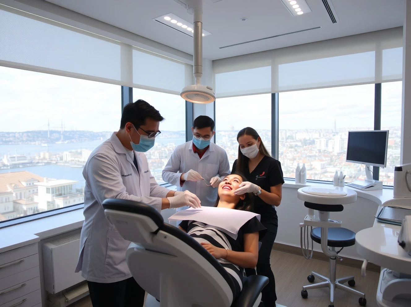 Modern dental clinics in Turkey providing advanced cosmetic dentistry and implant treatments