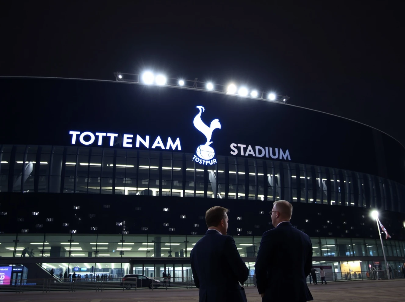 Tottenham takeover rejection announcement at club stadium with official statement