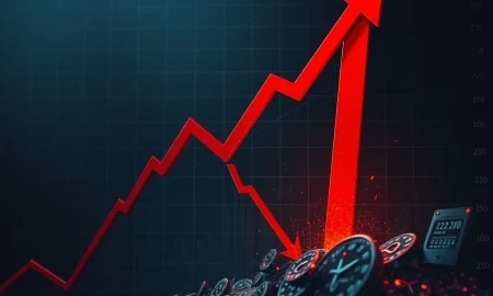 TRU cryptocurrency catastrophic price collapse graph showing massive 6533% annual decline