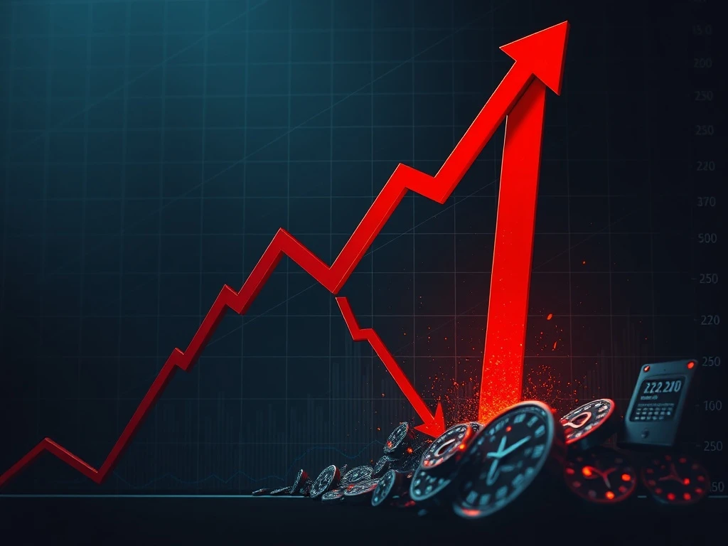 TRU cryptocurrency catastrophic price collapse graph showing massive 6533% annual decline