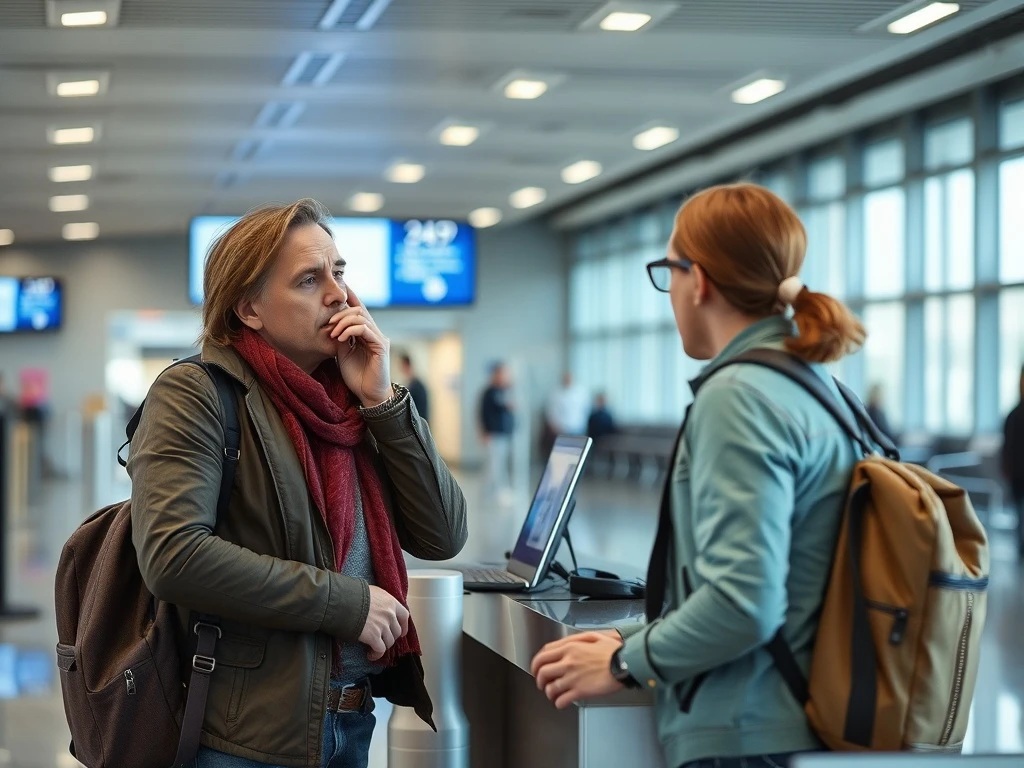 Passenger denied airline refunds at airport counter under new regulations