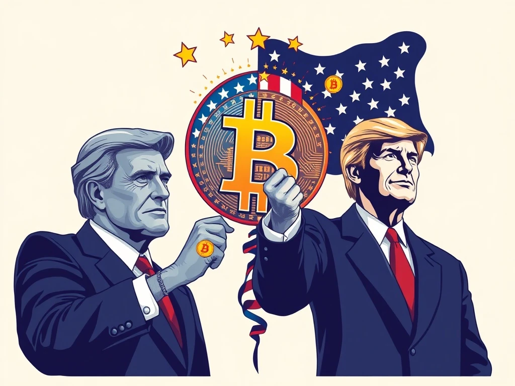 Trump-backed crypto firms bridging political influence with Bitcoin investment opportunities