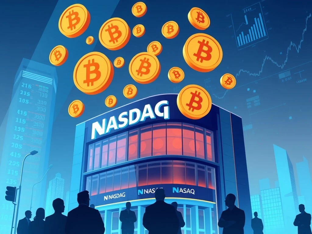 American Bitcoin firm stock performance on Nasdaq with political connections highlighted