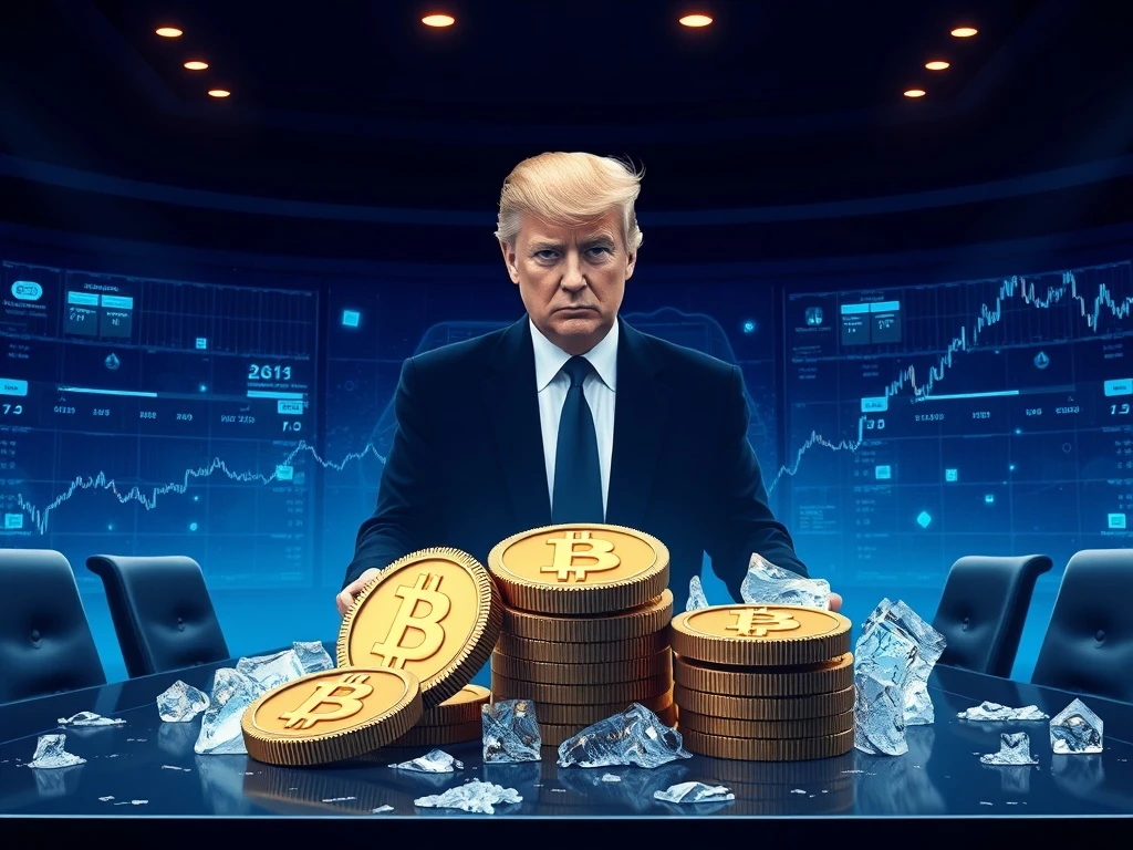 Trump crypto project freezing investor assets in controversial governance move