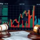 TRUMP cryptocurrency price chart showing dramatic surge amid legal developments