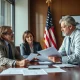 Financial experts analyzing Trump's SEC reporting proposal during policy discussion